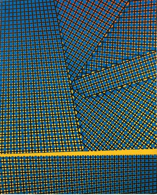 Spazio totale interruzione (1954) – Mario Nigro Tablo