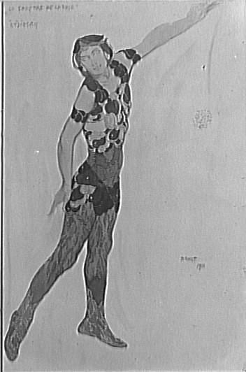 Spectre de la Rose (1911) – Léon Bakst Tablo