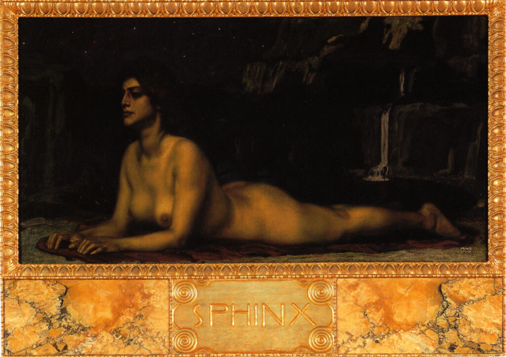 Sphinx (1904) - Franz Stuck Tablo