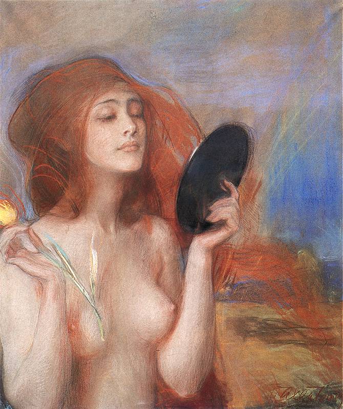 Spring (1900) – Teodor Axentowicz Tablo