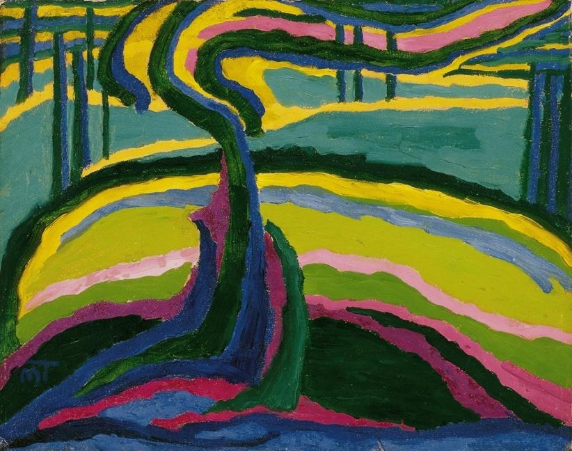 Spring (1909) – János Mattis-Teutsch Tablo