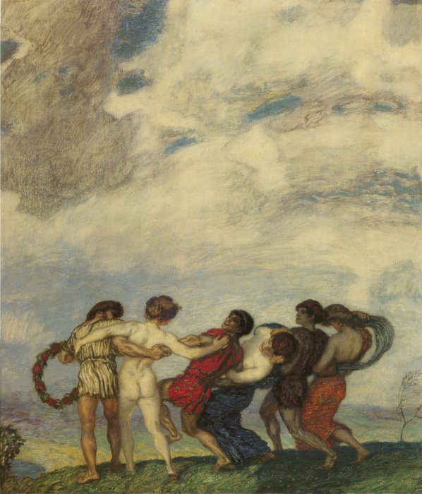 Spring Dance (1909) – Franz Stuck Tablo