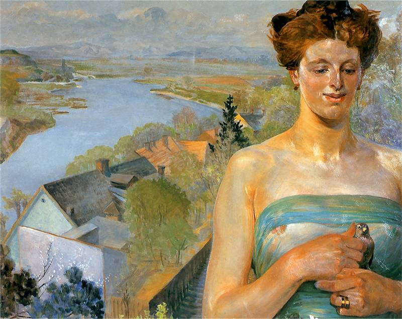 Spring - Jacek Malczewski Tablo