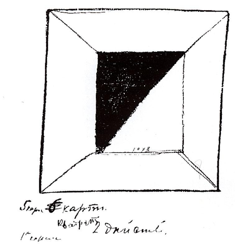 Square (1913) - Kazimir Malevich Tablo
