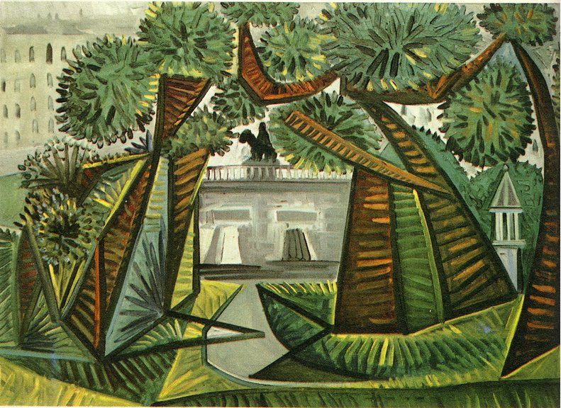 Square du Vert Galant (1943) - Pablo Picasso Tablo