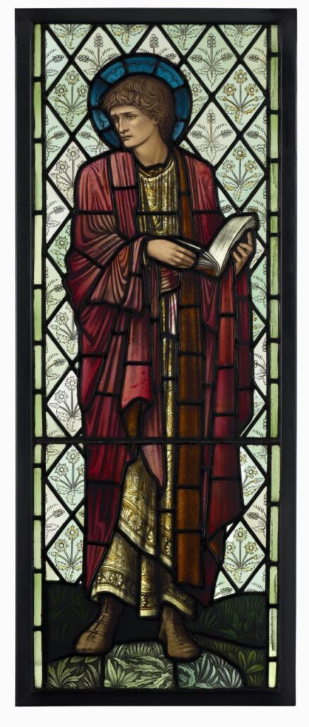 St Paul, window from the Chapel of Cheadle Royal Hospital, Manchester (1892) - Edward Burne-Jones Tablo
