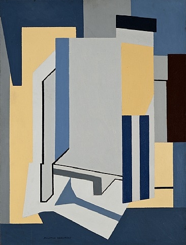 St. Ann Street (1954) - Ralston Crawford Tablo