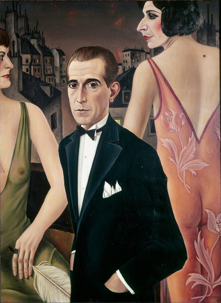 St. Genois d’Anneaucourt (1927) – Christian Schad Tablo