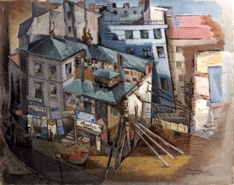 St. George Place in Crotches (1935) - M. H. Maxy Tablo