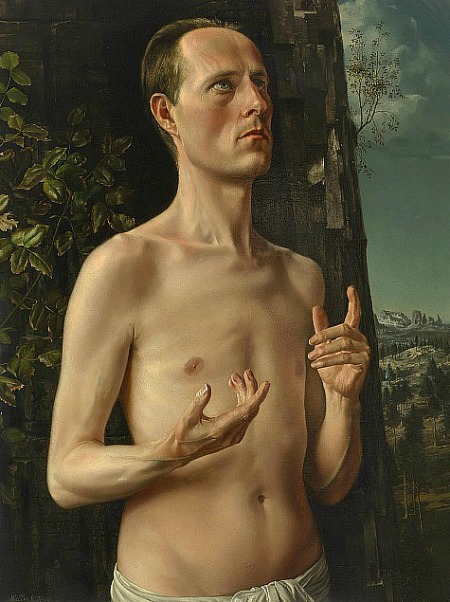 St. John the Baptist (Self Portrait) (1938) – Carel Willink Tablo