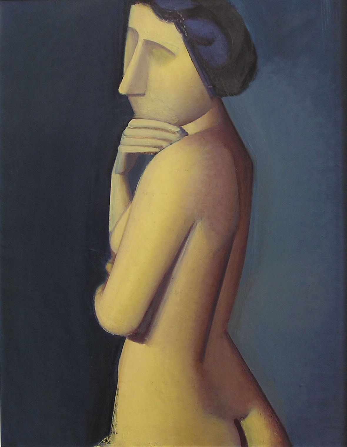 Stående Model (1932) - Vilhelm Lundstrøm Tablo