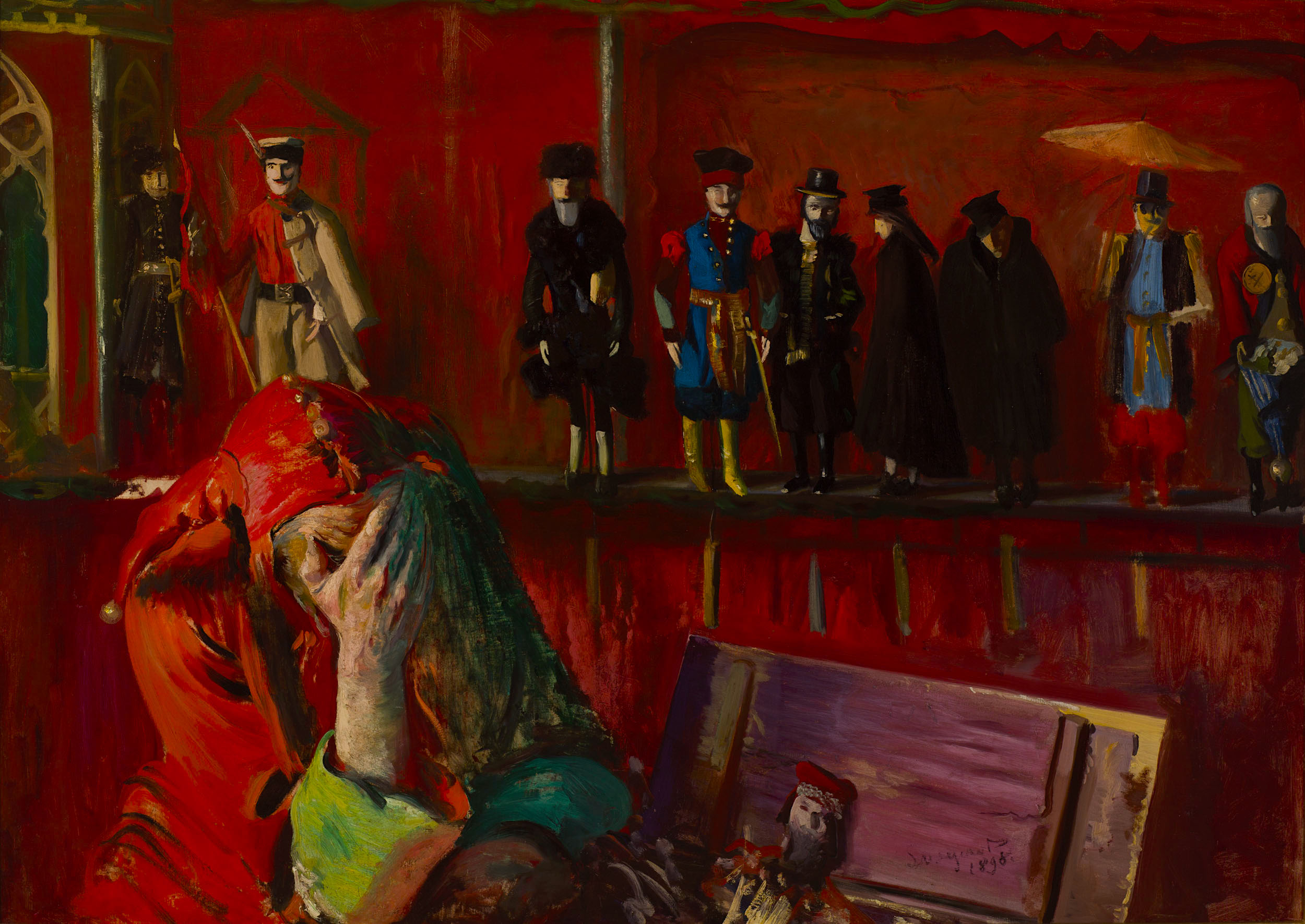 Stańczyk (1898) - Leon Wyczółkowski Tablo