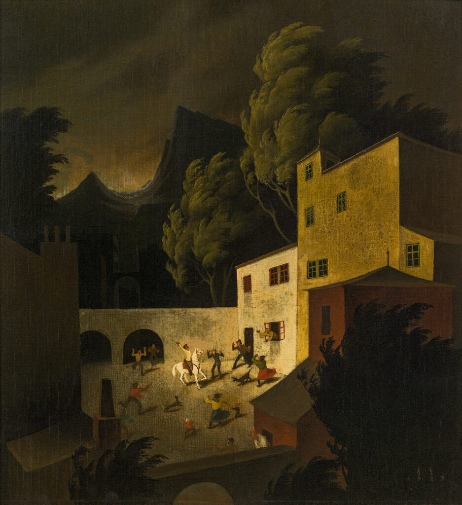 Stadtbild (1929) - Franz Sedlacek Tablo