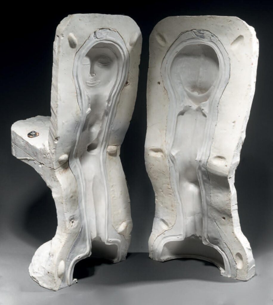 Standing Woman with Joined Hands - Anton Prinner Tablo