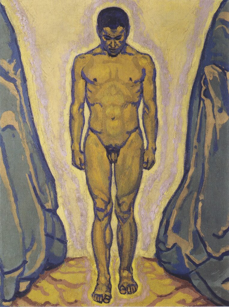 Standing youth (1915) - Koloman Moser Tablo