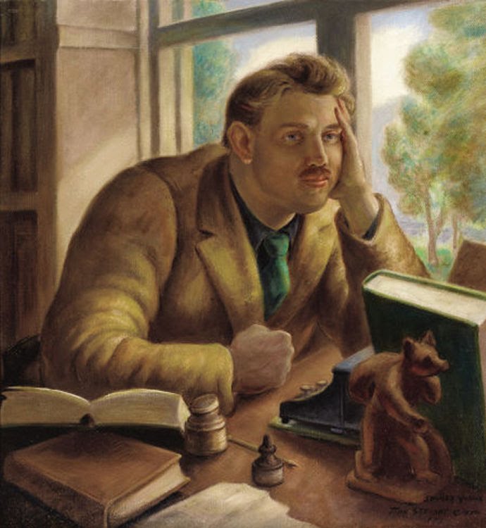 Stanley Young (1932) - John Steuart Curry Tablo