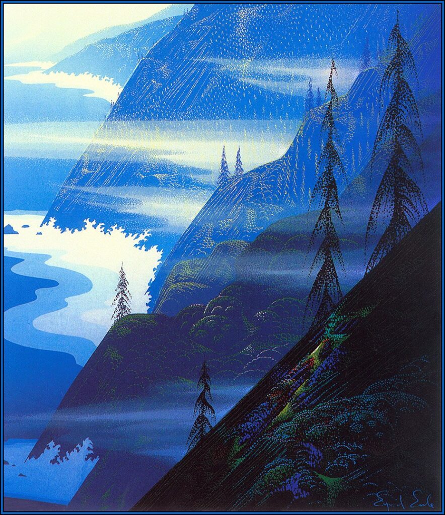 Stardust Blue - Eyvind Earle Tablo