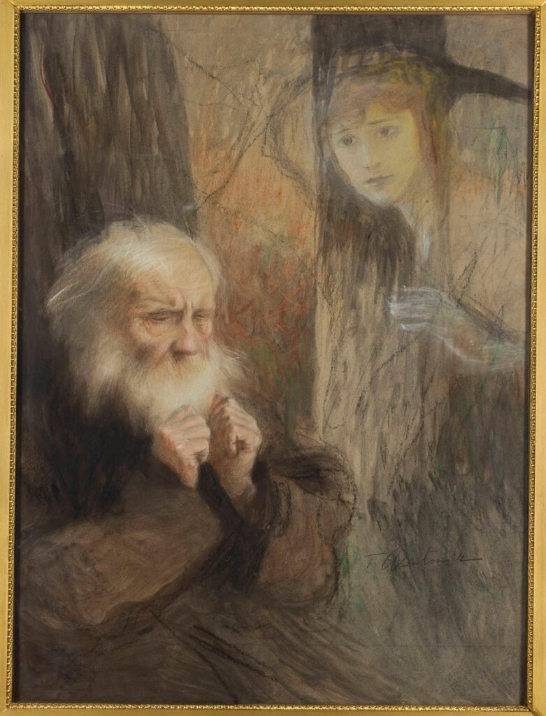 Starość I Młodość (1900) - Teodor Axentowicz Tablo