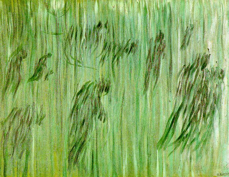 States Of Mind (Study) Those Who Stay (1911) – Umberto Boccioni Tablo