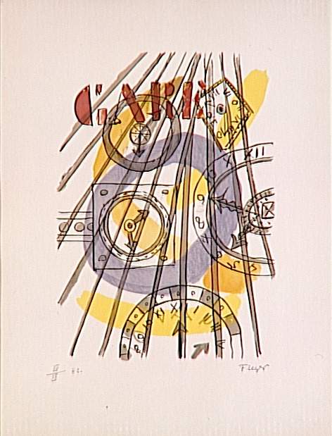 Station - Fernand Léger Tablo