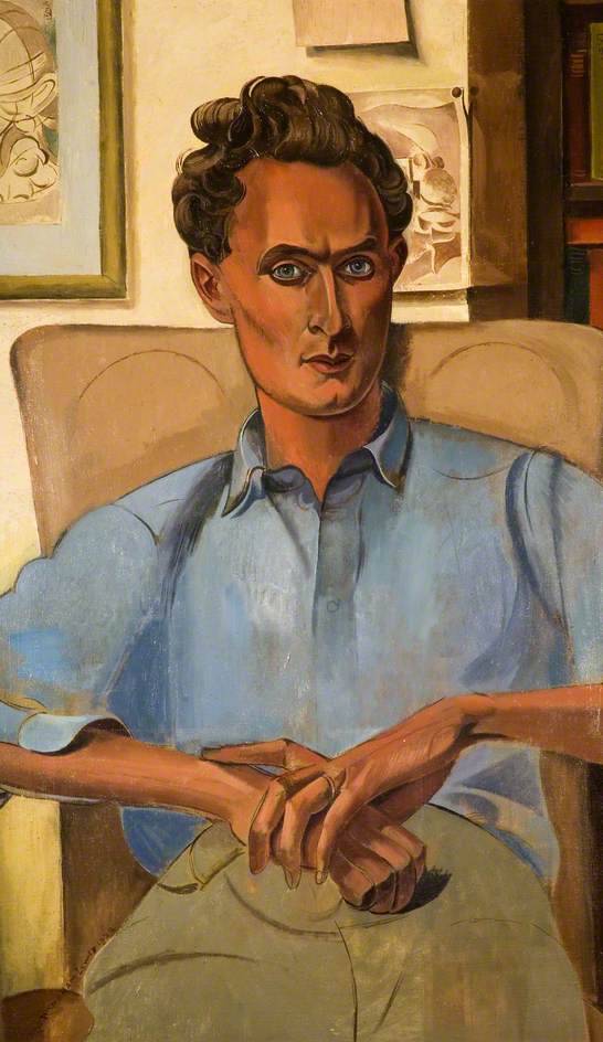 Stephen Spender (1909–1995) (1938) - Wyndham Lewis Tablo