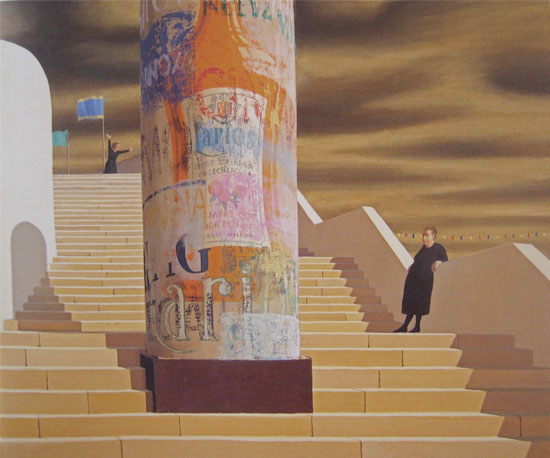 Steps Palma - Jeffrey Smart Tablo