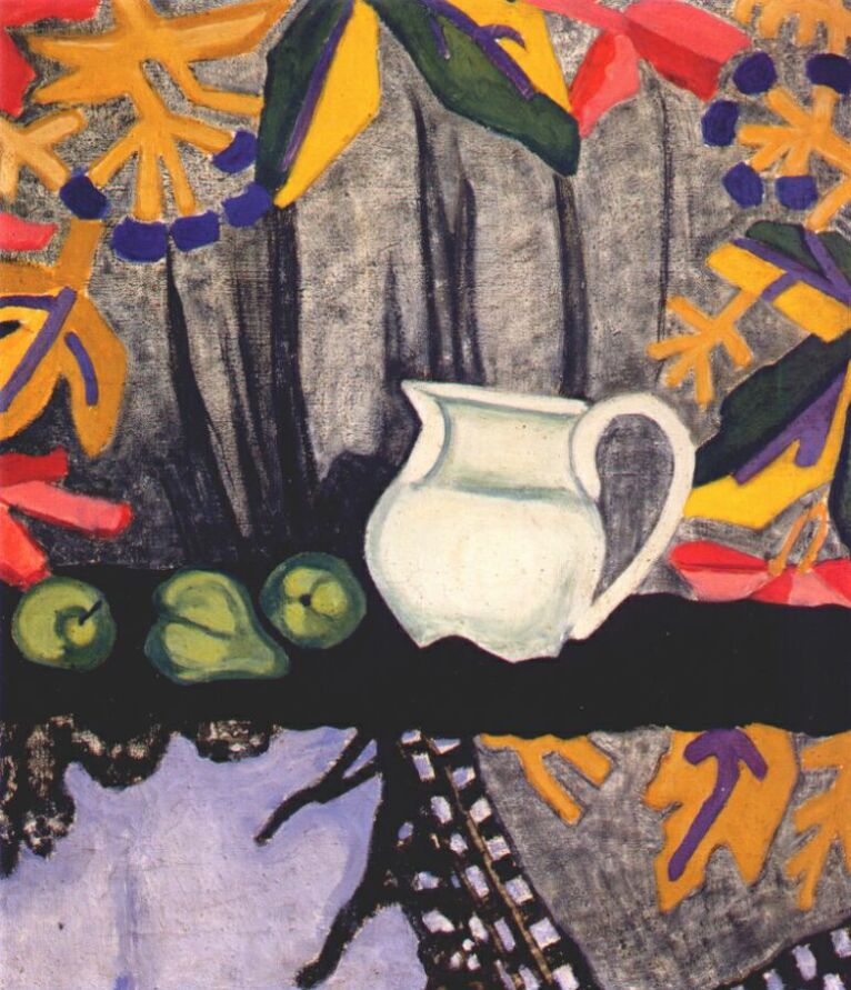Still Life (1910) - Olga Rozanova Tablo