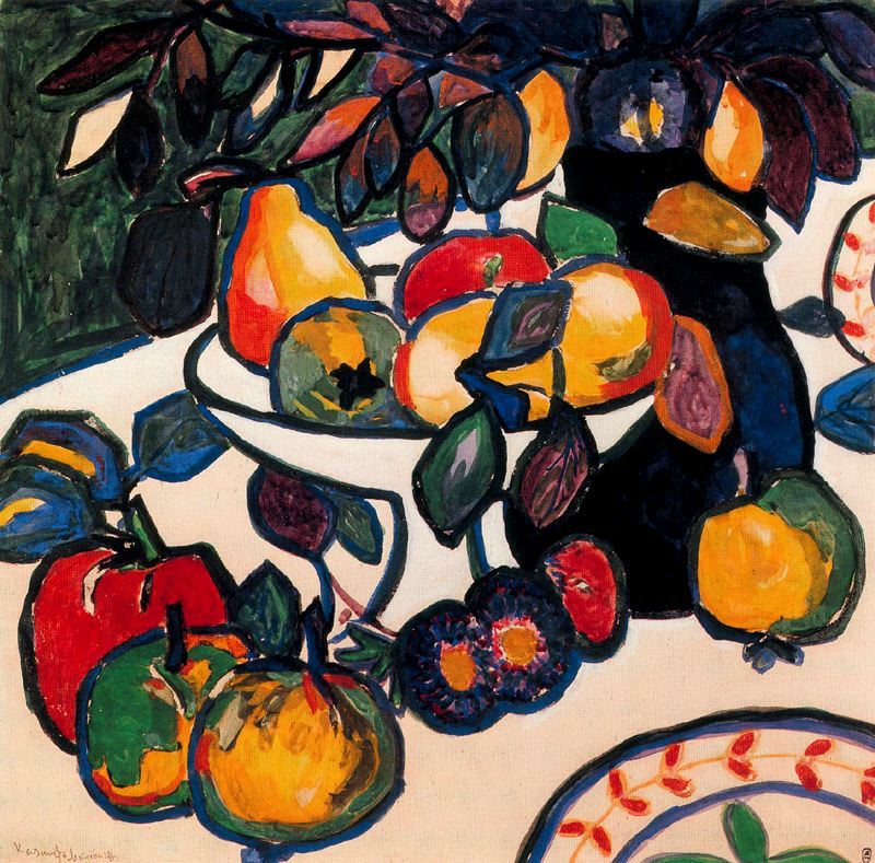 Still Life (1911) - Kazimir Malevich Tablo