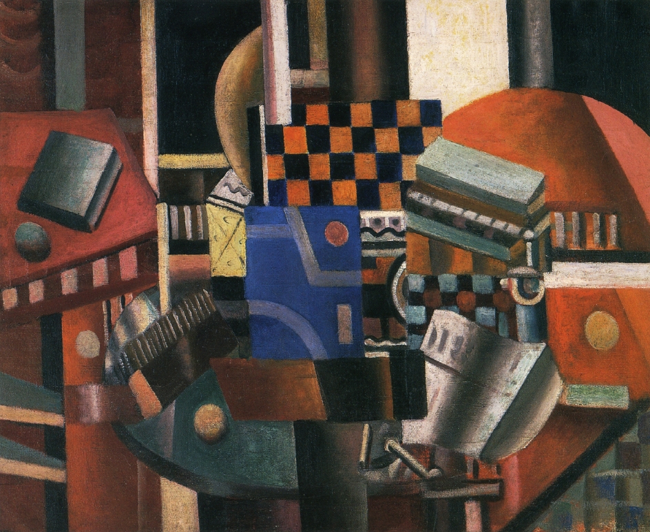 Still Life (1918) - Fernand Léger Tablo