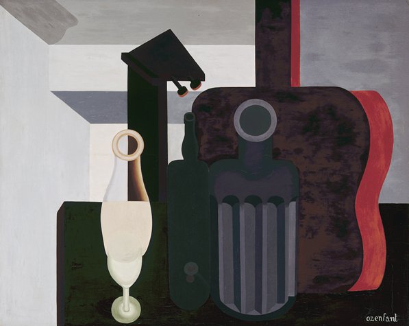 Still Life (1921) - Amédée Ozenfant Tablo