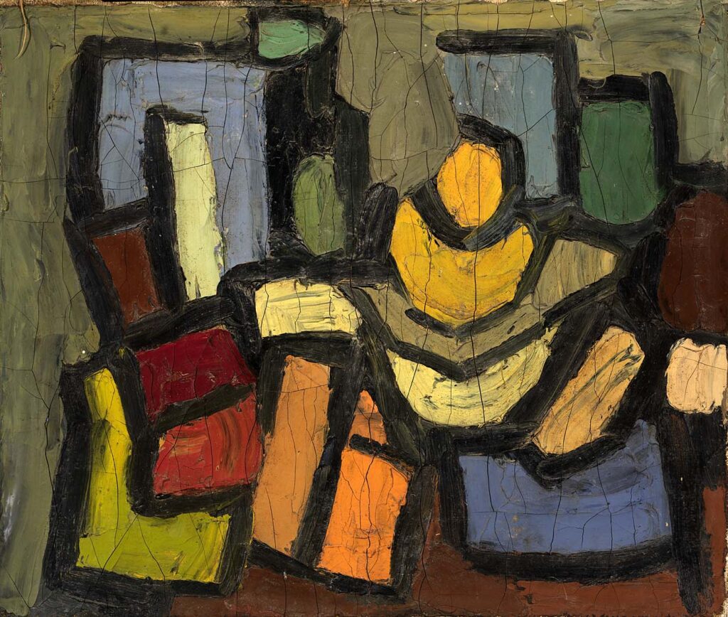 Still Life (1938) - William H. Johnson Tablo