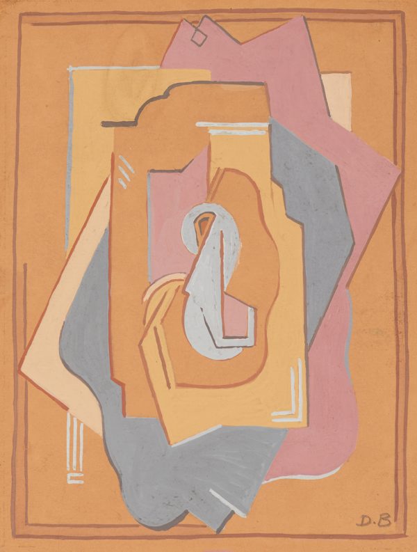 Still Life (pochoir Design) - Dorrit Black Tablo