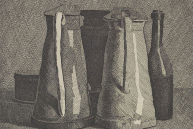Still Life With Five Objects (1956) – Giorgio Morandi Tablo