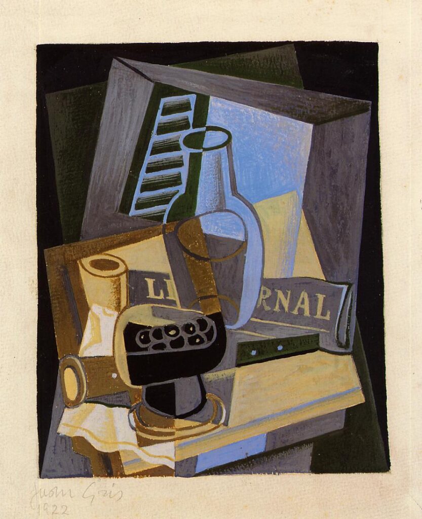 Still Life in Front of the Wiindow (1922) - Juan Gris Tablo