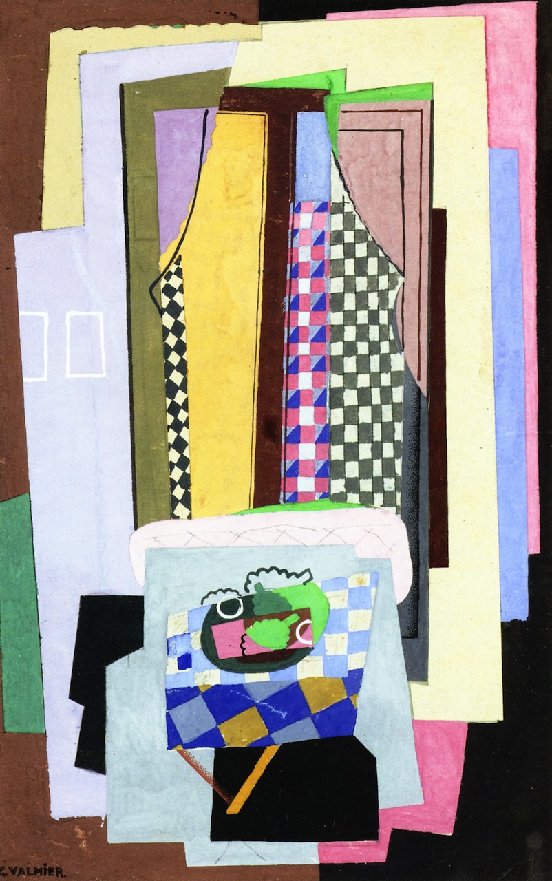 Still Life in front of a Window (1925) - Georges Valmier Tablo