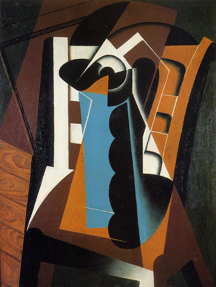 Still Life on a Chair (1917) - Juan Gris Tablo