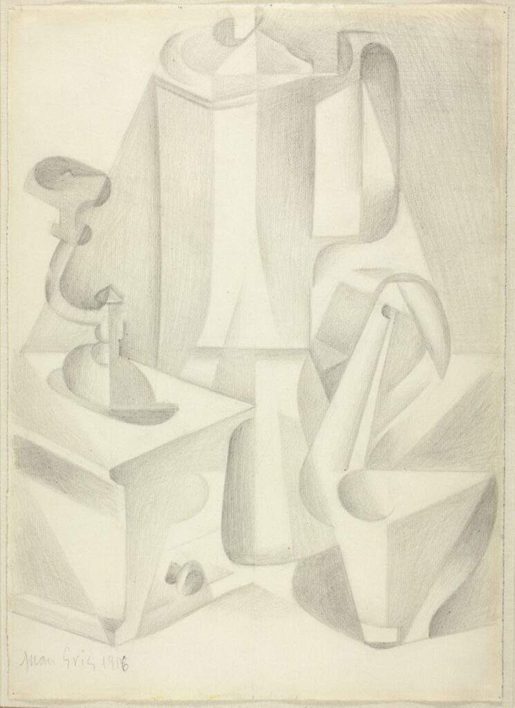 Still Life with Coffee Mill (1916) - Juan Gris Tablo