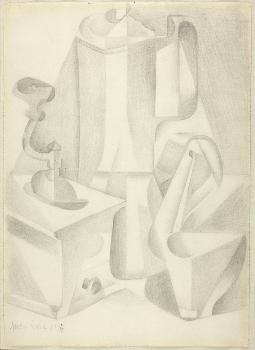 Still Life with Coffee Mill (1916) - Juan Gris Tablo