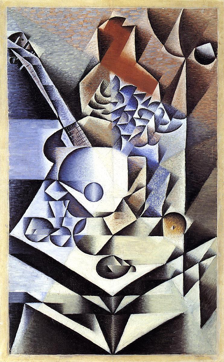 Still Life with Flowers (1912) - Juan Gris Tablo