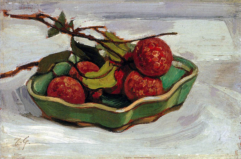 Still Life with Lychees (1931) – Fujishima Takeji Tablo