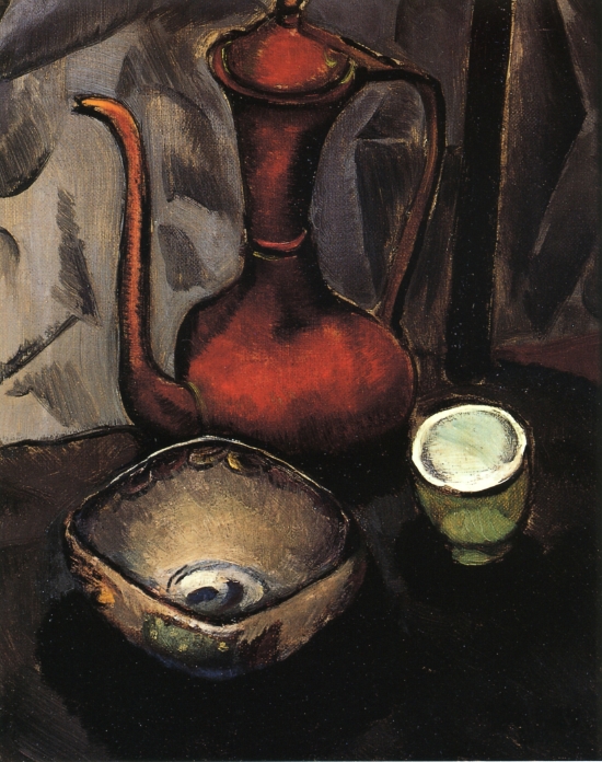 Still Life with Red Tea Kettle (1913) – Man Ray Tablo