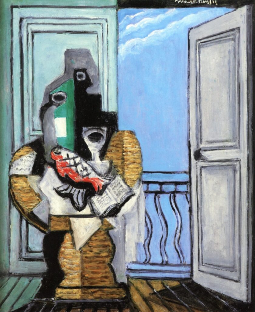 Still Life with Window - Louis Marcoussis Tablo