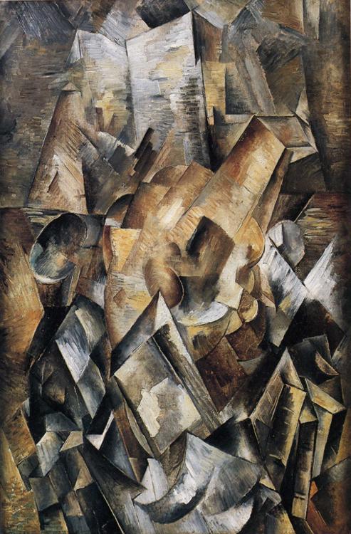 Still Life with a Metronome (1909) - Georges Braque Tablo