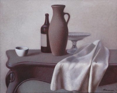 Still Life with a Pitcher – Sergey Belik Tablo