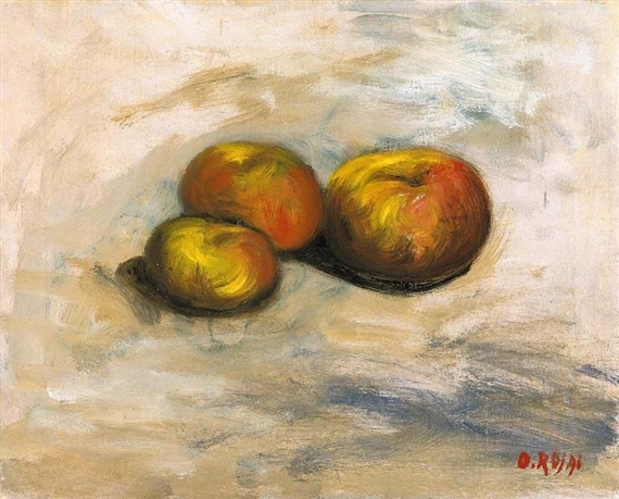 Still Life, Apples – Ottone Rosai Tablo