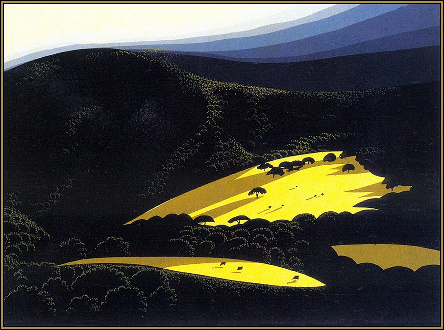 Still Valley – Eyvind Earle Tablo