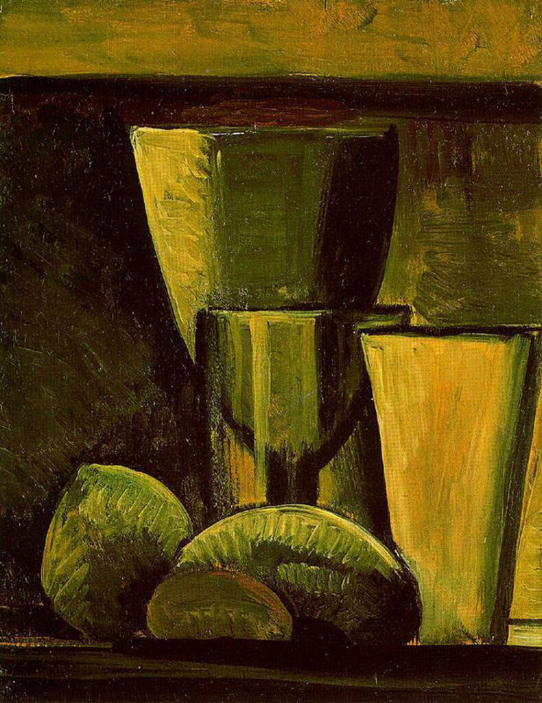 Still life (1908) - Pablo Picasso Tablo