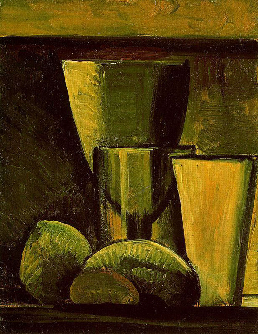 Still life (1908) - Pablo Picasso Tablo