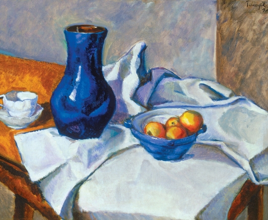 Still life (1911) - Lajos Tihanyi Tablo