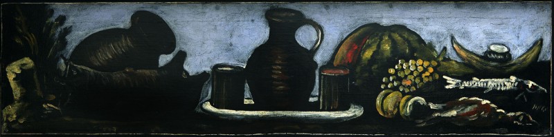 Still life (1912) – Niko Pirosmani Tablo